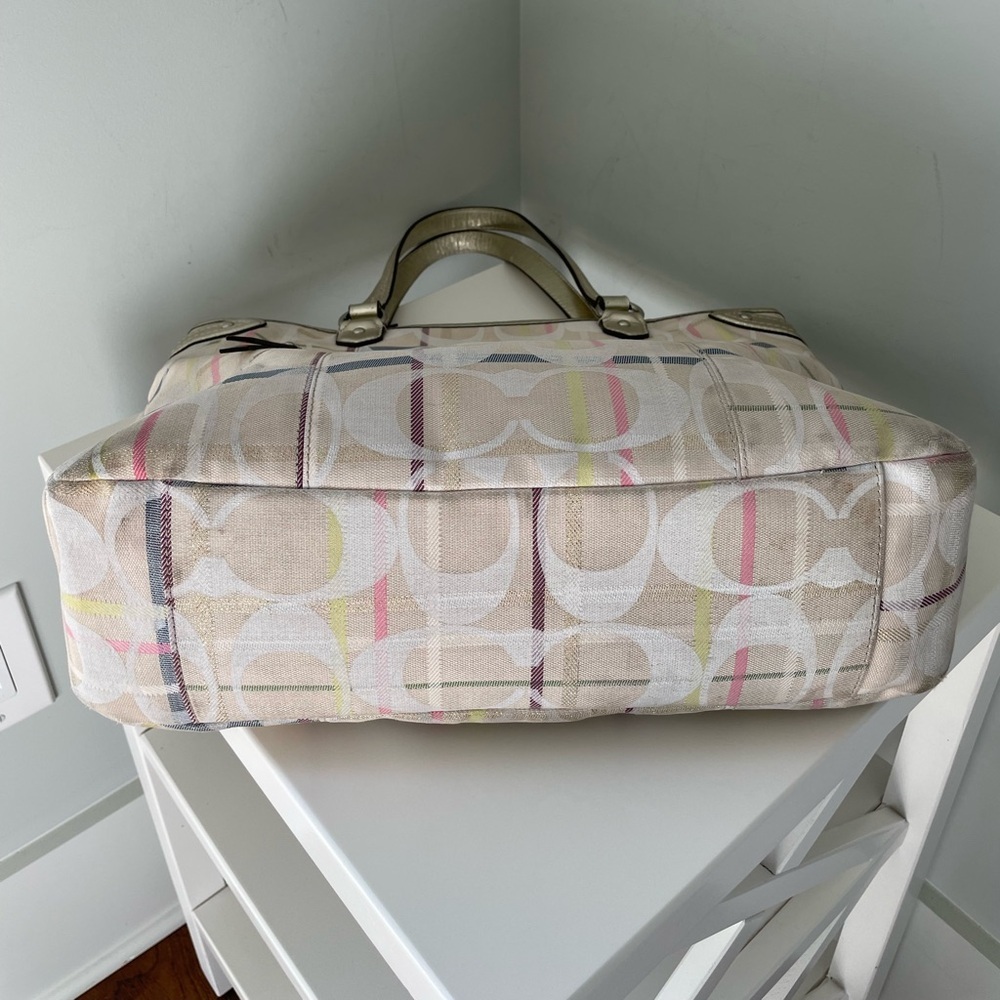 Coach Poppy Y2k Large Tote Bag - Picture 7 of 13